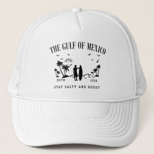 Gulf of Mexico stay salty and resist Trucker Hat