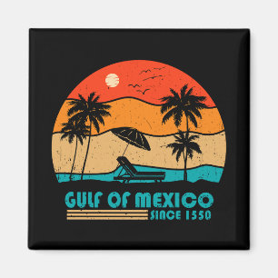 Gulf of Mexico stay salty vintage Magnet