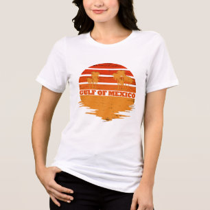 Gulf of Mexico stay salty vintage Tri-Blend Shirt