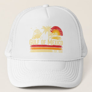 Gulf of Mexico stay salty vintage Trucker Hat