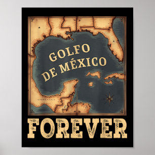Gulf Of Mexico Summer Not Trump Us America Histori Poster