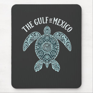 Gulf of Mexico Turtle Sea Latino  Mouse Pad