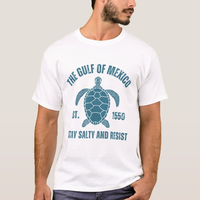 Gulf of Mexico turtle T-Shirt (Front)