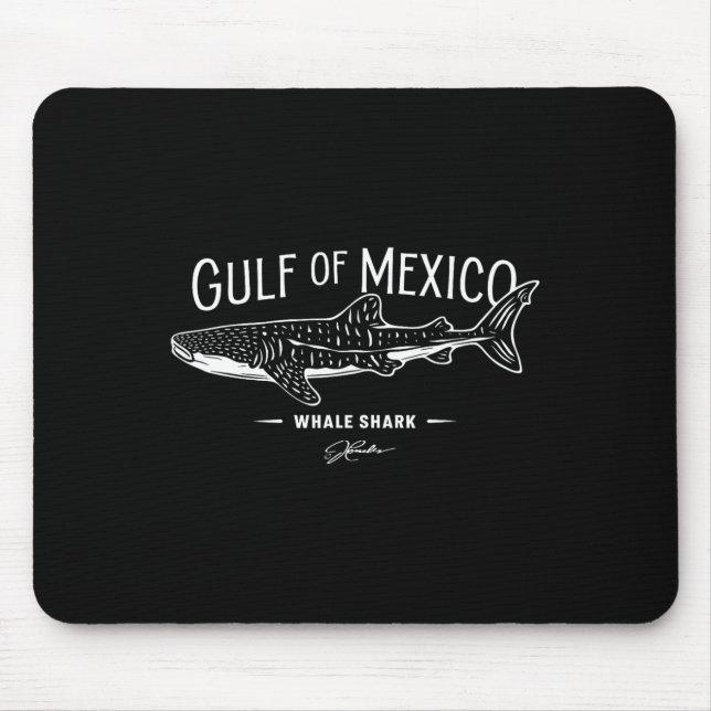 Gulf Of Mexico Whale Shark  Mouse Pad (Front)