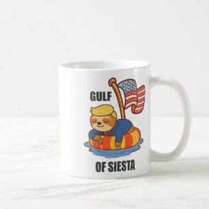 Gulf Of Siesta Funny Trump Sloth  Coffee Mug