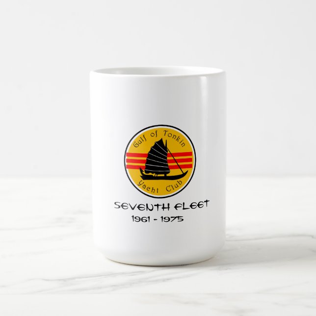 Gulf of Tonkin Yacht Club Coffee Mug (Center)