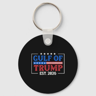 Gulf Of Trump Funny Men Women _3 Key Ring