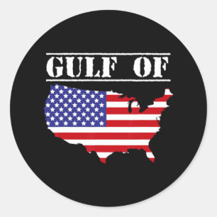 Gulf Of United States Of America 7 Classic Round Sticker