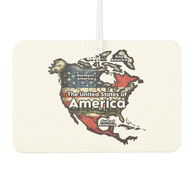 Gulf of United States of America Car Air Freshener (Front)