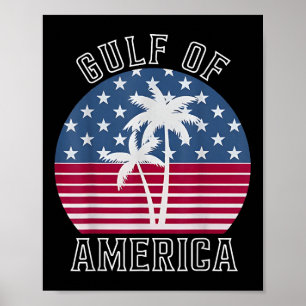 Gulf Of United States Of America Est 2025 Beach Re Poster