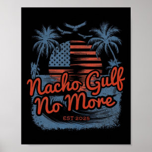 Gulf Of United States Of America Est 2025 Poster