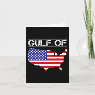 Gulf Of United States Of America Trump America Map Card