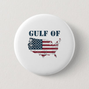 Gulf Of United States Of America Usa Funny 6 Cm Round Badge