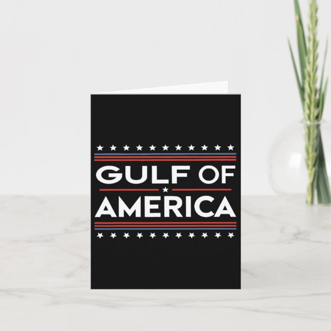 Gulf Of Us America  Card (Front)