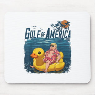 Gulf Of Us America Est 2025 4th Of July Trump Chil Mouse Pad