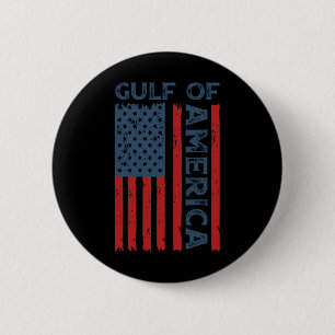 Gulf Of Us America Est 2025 Funny Gulf Of Usa Amer 6 Cm Round Badge