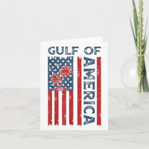 Gulf Of Us America Est 2025 Funny Gulf Of Usa Amer Card