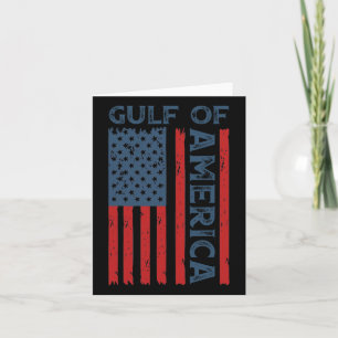 Gulf Of Us America Est 2025 Funny Gulf Of Usa Amer Card