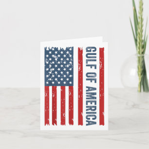 Gulf Of Us America Est 2025 Funny Gulf Of Usa Amer Card