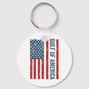 Gulf Of Us America Est 2025 Funny Gulf Of Usa Amer Key Ring