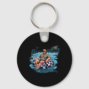 Gulf Of Us America Est 2025 Funny Trump Shirt Key Ring