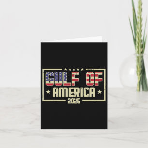 Gulf Of Usa America 2025 Men Women Kids Card