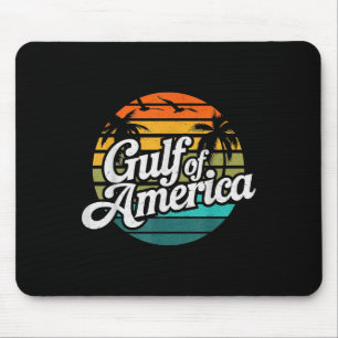Gulf Of Usa America Est 2025 Retro American Gulf U Mouse Pad