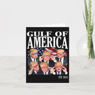 Gulf Of Usa America Est 2025 Trump Gulf Of Us Amer Card