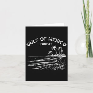 Gulf Of Usa America Funny Gulf Of Mexico Flag Map  Card