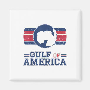 Gulf Of Usa America Funny Gulf Of Mexico July 4th Magnet