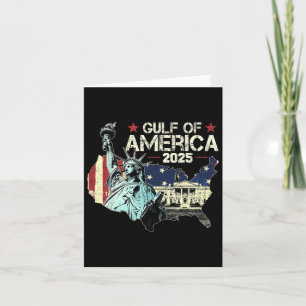 Gulf Of Usa America Funny Gulf Of Mexico Usa Flag Card
