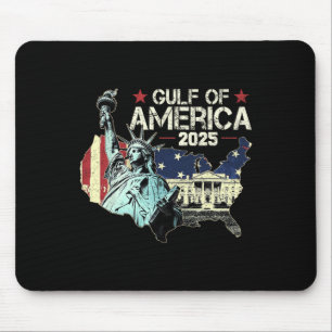 Gulf Of Usa America Funny Gulf Of Mexico Usa Flag Mouse Pad