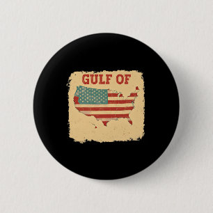 Gulf Of Usa America Funny Gulf Of Mexico Vintage U 6 Cm Round Badge