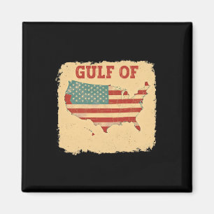 Gulf Of Usa America Funny Gulf Of Mexico Vintage U Magnet