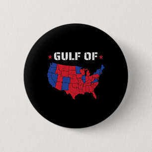 Gulf Of Usa America Funny Usa Flag 1 6 Cm Round Badge