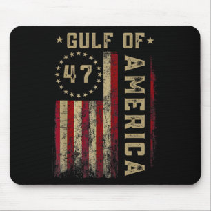 Gulf Of Usa America Funny Usa Flag 2 Mouse Pad
