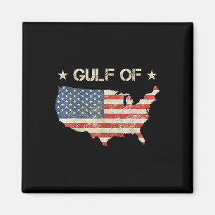 Gulf Of Usa America Funny Usa Flag 3 Magnet