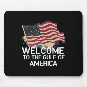 Gulf Of Usa America Gift Men Women Flag Beach _23  Mouse Pad