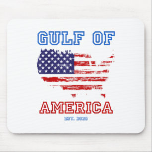 Gulf Of Usa America Mexico Gulf Est 2025 Us Americ Mouse Pad