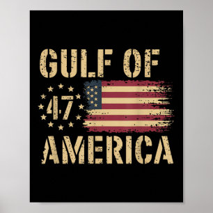 Gulf Of Usa America Poster