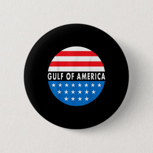 Gulf Of Usa America President Trump 2025 _2  6 Cm Round Badge