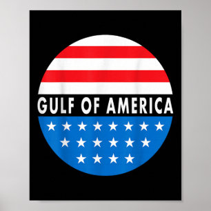 Gulf Of Usa America President Trump 2025 _2  Poster