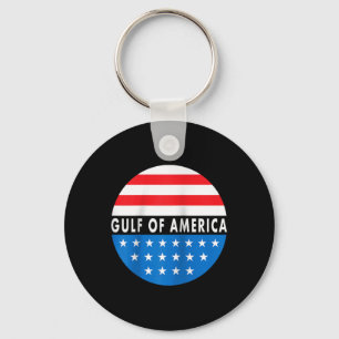 Gulf Of Usa America President Trump 2025 Raglan Ba Key Ring