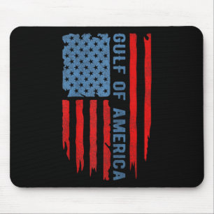Gulf Of Usa America President Trump 2025 Raglan Ba Mouse Pad