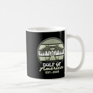 Gulf Of Usa America Shirt Est 2025 Retro Vintage B Coffee Mug