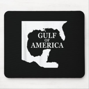 Gulf Of Usa America Shirt Funny Usa Flag Mouse Pad