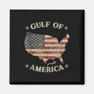 Gulf Of Usa America Trump Greeting From The Patrio Magnet