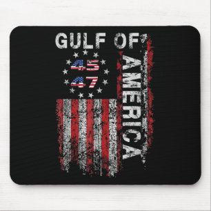 Gulf Of Usa America Trump Greeting From The Patrio Mouse Pad