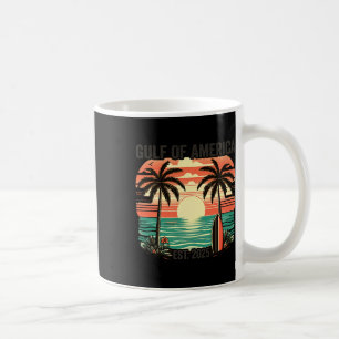 Gulf Of Usa America Vintage Beach Americas Gulf Me Coffee Mug