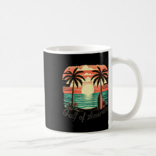 Gulf Of Usa America Vintage Beach Americas Gulf Me Coffee Mug